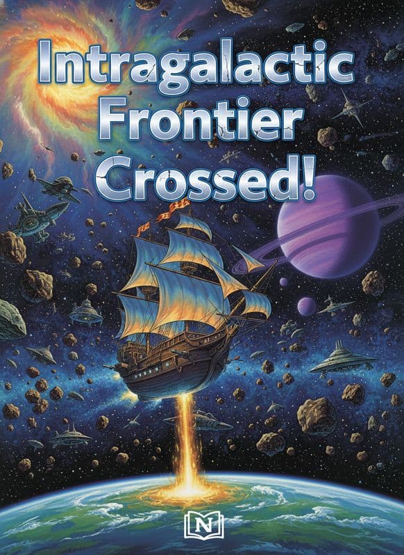 Intragalactic Frontier Crossed!. Novel