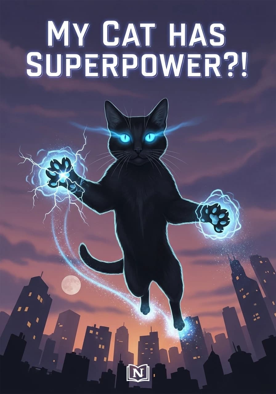 My Cat Has Superpower?! Novel