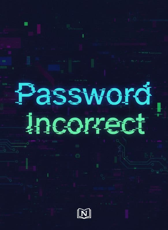 Password Incorrect Novel