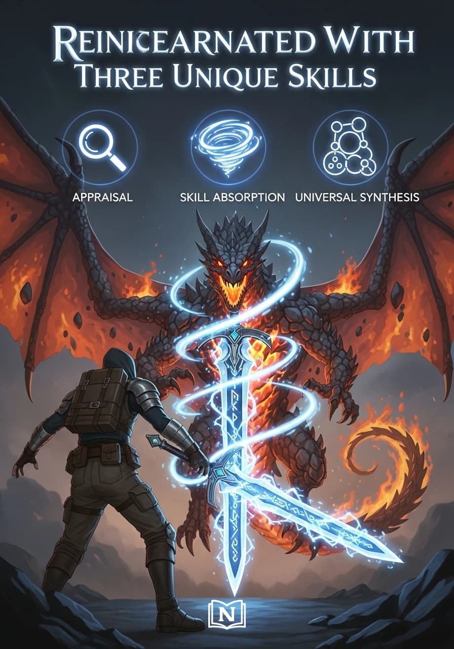Reincarnated With Three Unique Skills Novel